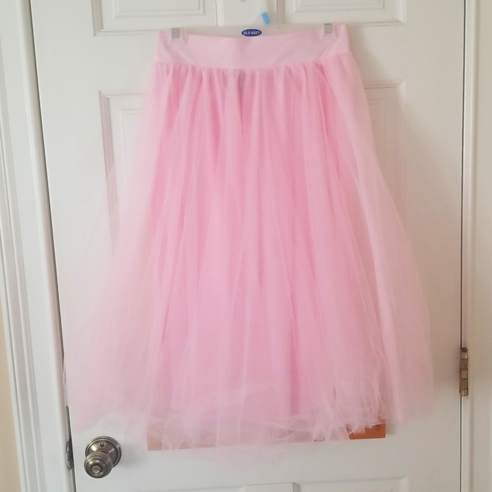 Light pink skirt